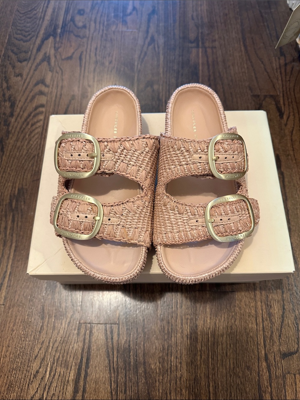 Loeffler Randall Theo Sandals in Blush